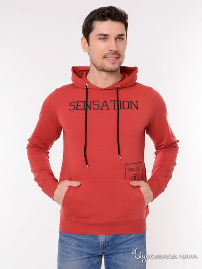 Толстовка GEOVERDI, цвет коралловый