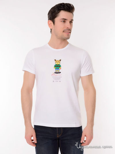 Футболка GEOVERDI, цвет белый