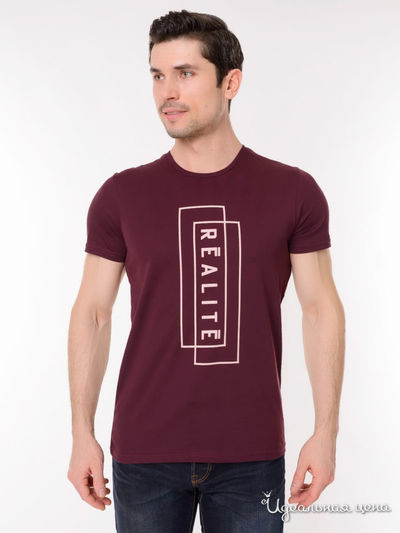 Футболка GEOVERDI, цвет бордовый