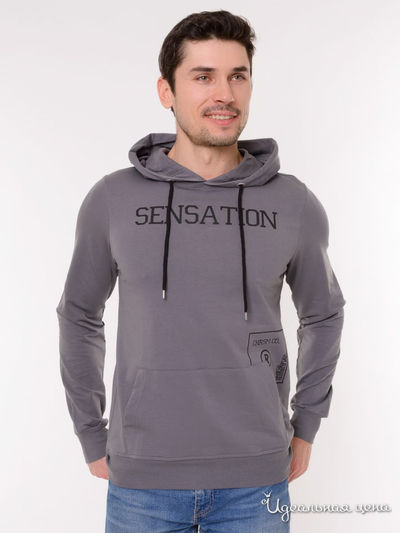 Толстовка GEOVERDI, цвет серый