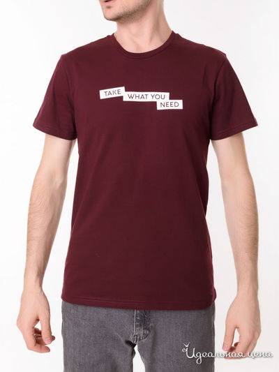 Футболка GEOVERDI, цвет бордовый