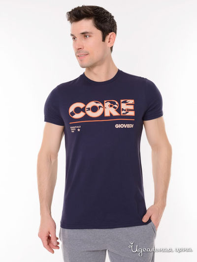 Футболка GEOVERDI, цвет темно-синий