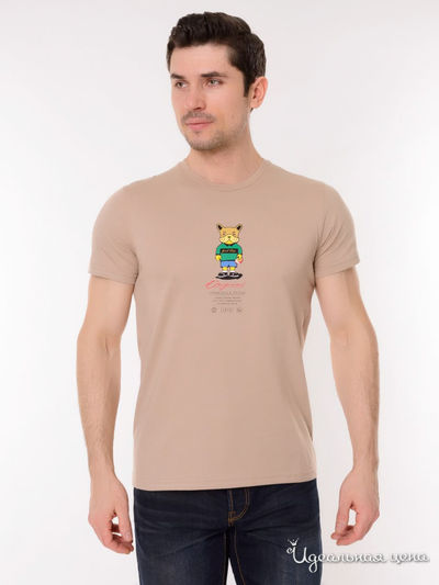 Футболка GEOVERDI, цвет бежевый