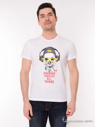 Футболка GEOVERDI, цвет белый