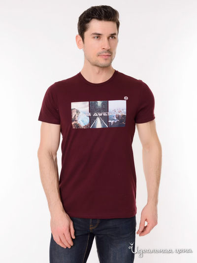 Футболка GEOVERDI, цвет бордовый