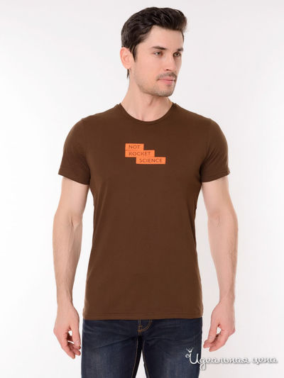 Футболка GEOVERDI, цвет коричневый