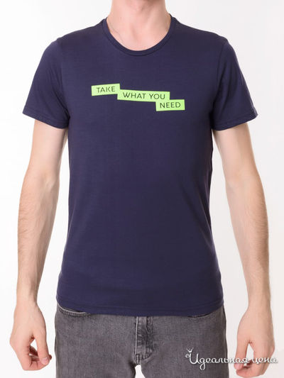 Футболка GEOVERDI, цвет темно-синий