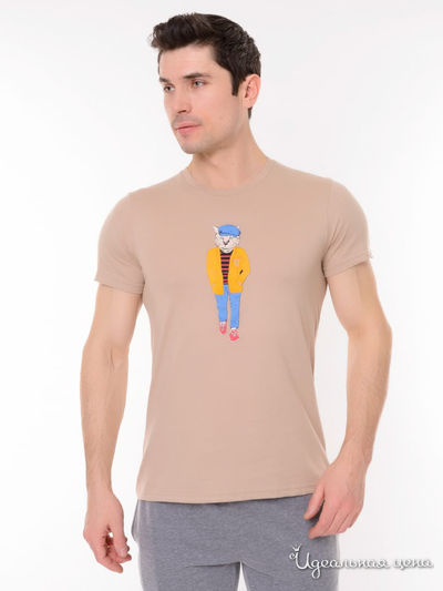 Футболка GEOVERDI, цвет бежевый