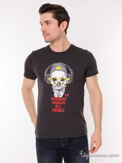 Футболка GEOVERDI, цвет графит