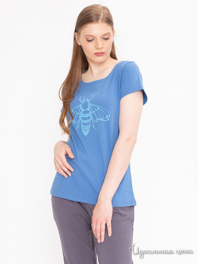 Футболка GRIOL, цвет голубой