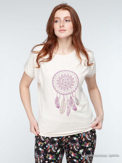 Футболка GRIOL, цвет молочный