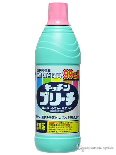 Средство универсальное кухонное моющее и отбеливающее, 0.6 л, Mitsuei