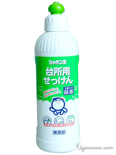 Жидкое мыло для мытья посуды натуральное, 300 мл, SHABONDAMA