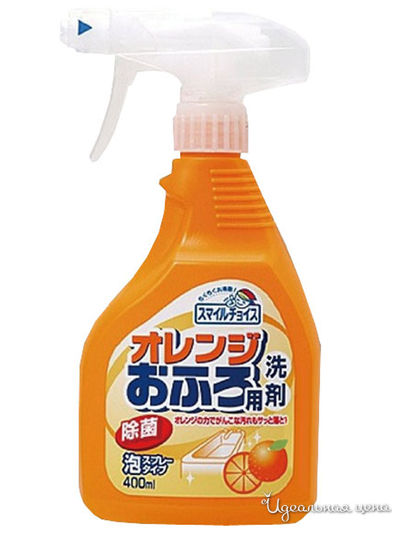 Средство для чистки ванн с цитрусовым ароматом (с эффектом распыления), 400 мл, Mitsuei