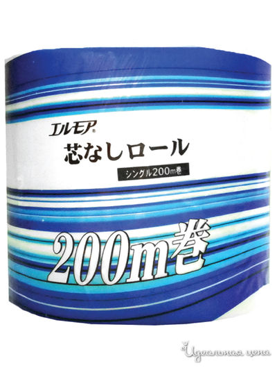 Туалетная бумага, 200 м, (1 рулон), Kami Shodji