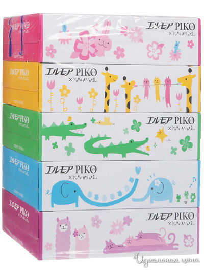 Салфетки бумажные двухслойные, 160 шт, Kami Shodji