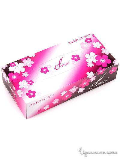 Салфетки бумажные двухслойные, 200 шт, 1 пачка, Kami Shodji