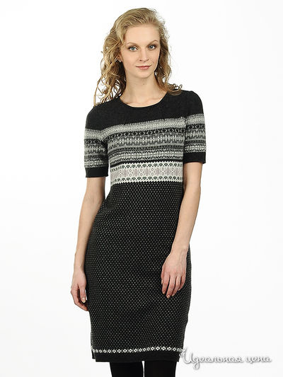 Платье Dori, цвет цвет серый / черный