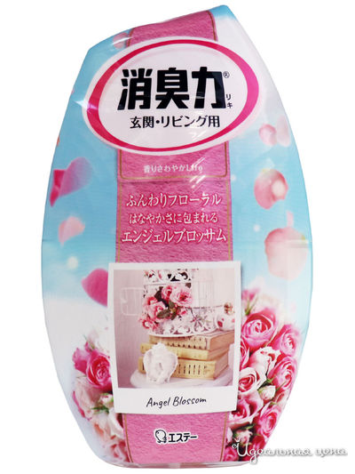 Жидкий дезодорант – ароматизатор для комнаты с ароматом розовых цветов, 400 мл, ST