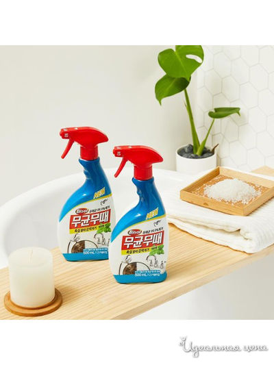 Чистящее средство для ванной комнаты с ароматом трав, 500 мл, Pigeon