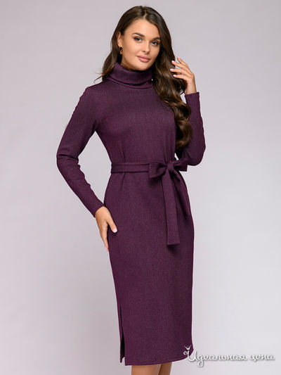 Платье D&M by 1001DRESS, цвет бордовый