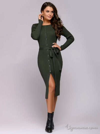 Платье D&M by 1001DRESS, цвет Зеленый