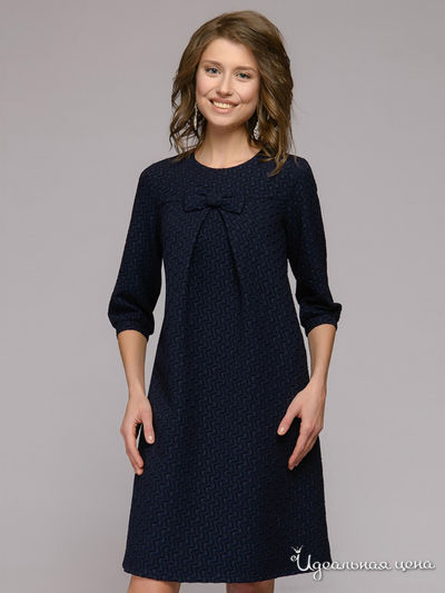 Платье D&M by 1001DRESS, цвет темно-синий