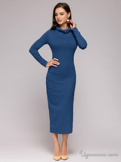 Платье D&M by 1001DRESS, цвет синий