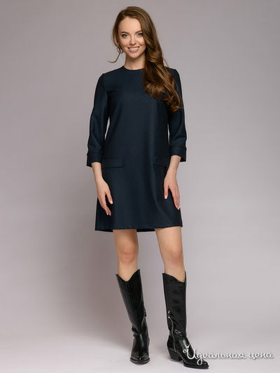 Платье D&M by 1001DRESS, цвет синий
