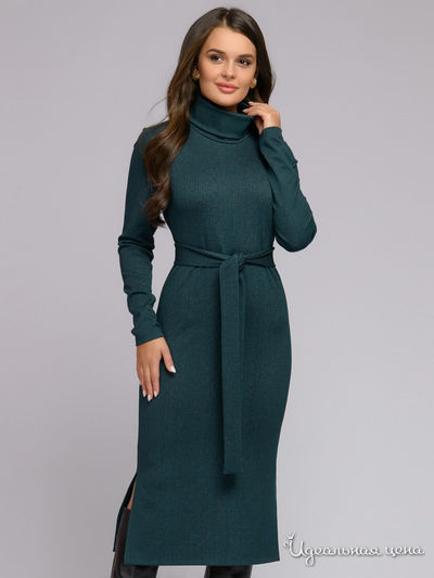 Платье D&M by 1001DRESS, цвет изумрудный