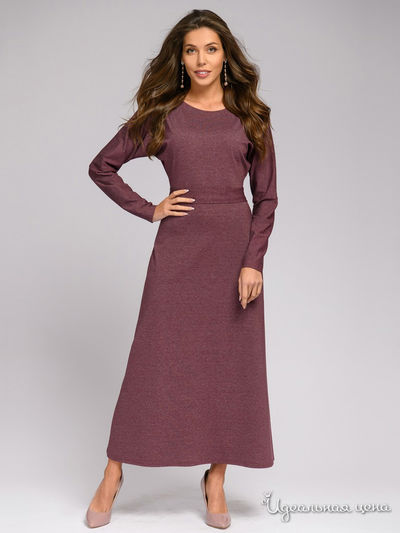 Платье D&M by 1001DRESS, цвет бордовый