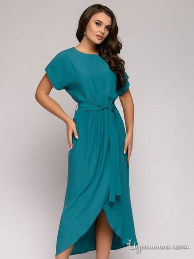 Платье D&M by 1001DRESS, цвет бирюзовый