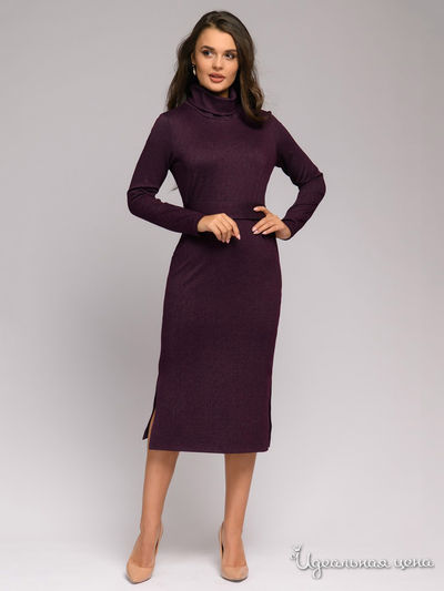 Платье D&M by 1001DRESS, цвет бордовый
