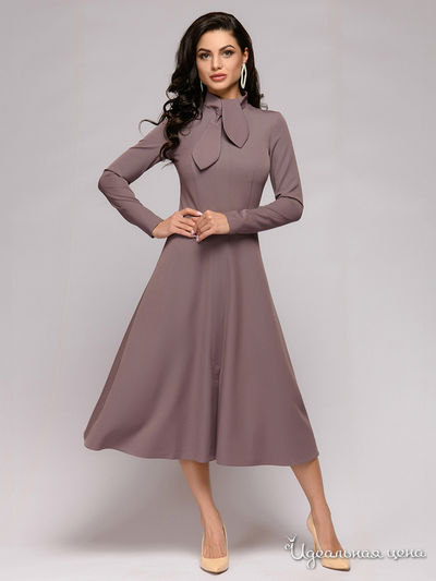 Платье D&M by 1001DRESS, цвет мокко