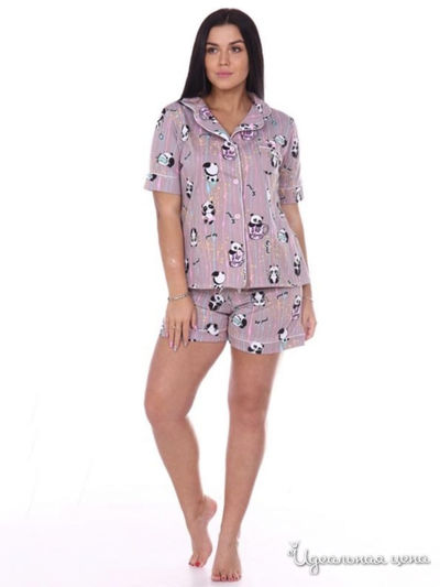 Комплект домашней одежды Sweet Home, цвет розовый