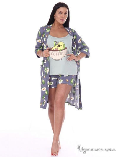 Комплект домашней одежды Sweet Home, цвет фисташковый