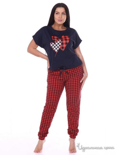 Комплект домашней одежды Sweet Home, цвет синий