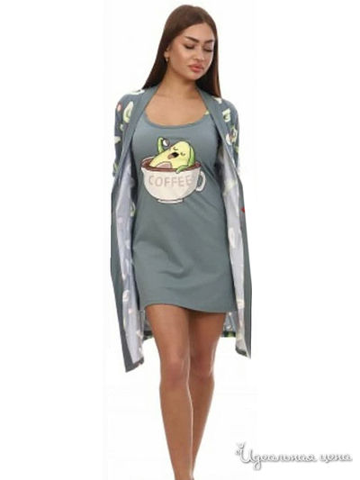 Комплект домашней одежды Sweet Home, цвет фисташковый