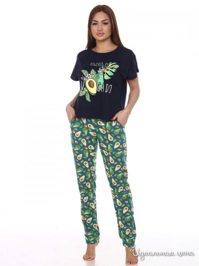 Комплект домашней одежды Sweet Home, цвет синий