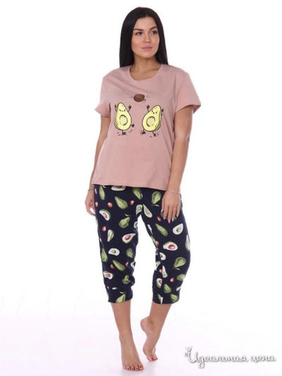 Комплект домашней одежды Sweet Home, цвет зеленый