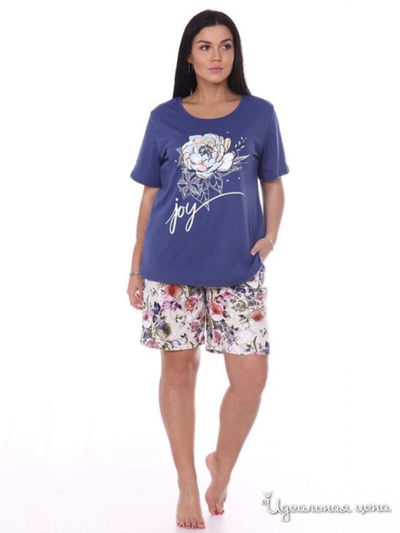 Комплект домашней одежды Sweet Home, цвет синий