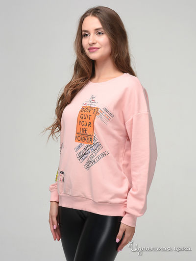 Толстовка Style4You, цвет розовый