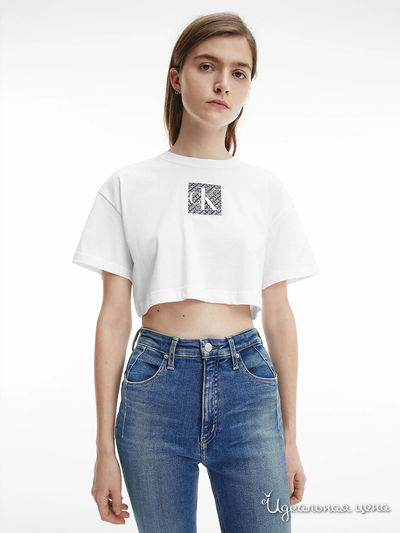 Футболка Calvin Klein, цвет белый