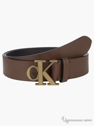 Ремень Calvin Klein, цвет коричневый