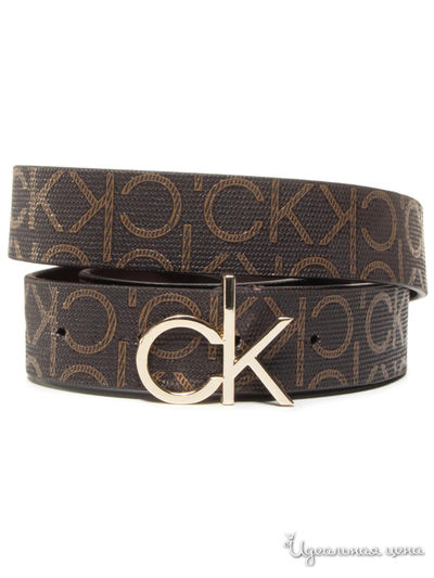 Ремень Calvin Klein, цвет коричневый