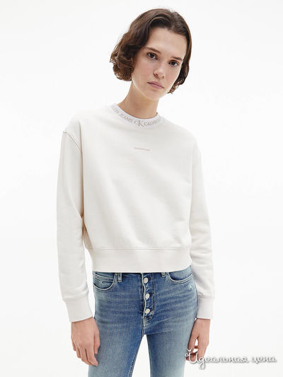 Джемпер Calvin Klein, цвет молочный