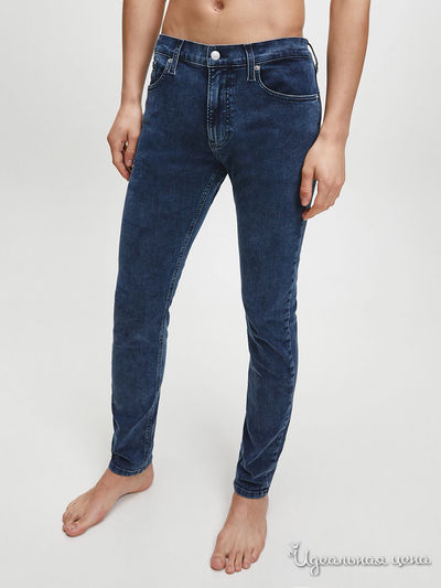 Брюки Calvin Klein, цвет синий