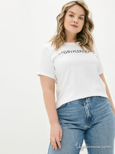 Футболка Calvin Klein, цвет белый