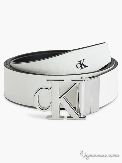 Ремень Calvin Klein, цвет белый