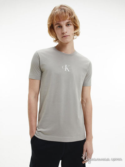 Футболка Calvin Klein, цвет бежевый